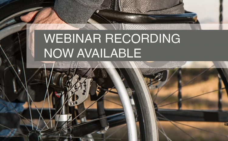 Webinar 2 recording is now available